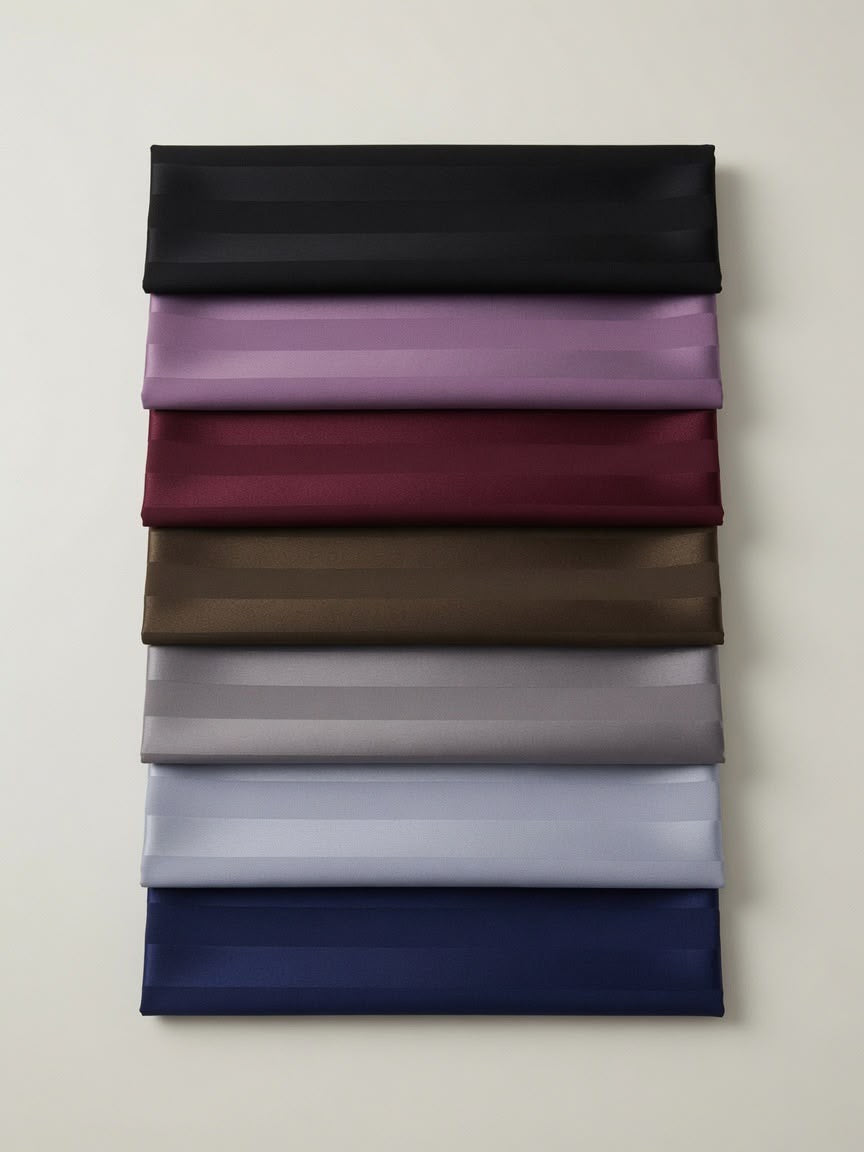 silky stripe set