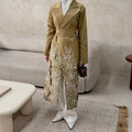 Blossom belted blazer